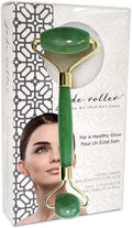 Jade Roller by My Inspirations, for Face, Neck and Body, Use as Facial Roller, Lymphatic Massager, Eye Roller, Cooling Effect and Helps Reduce Fine Lines
